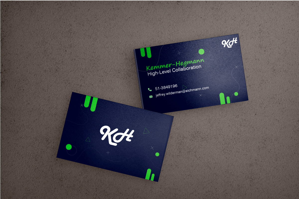 تصميم بطاقات أعمال احترافية و عصرية