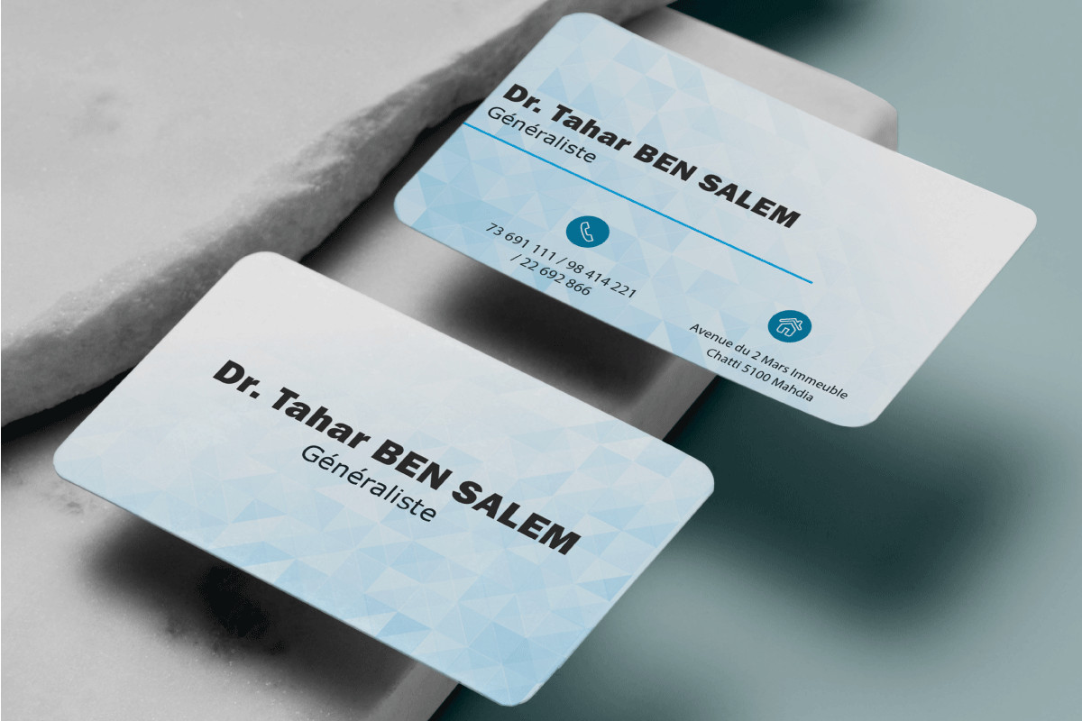 تصميم بطاقات أعمال احترافية و عصرية