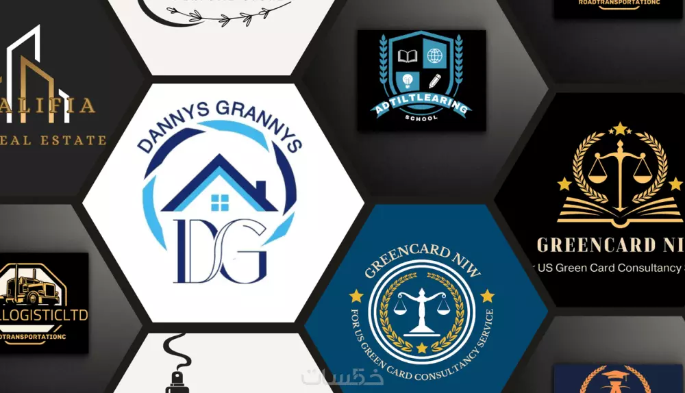 تصميم لوجو احترافي وبدقة عالية