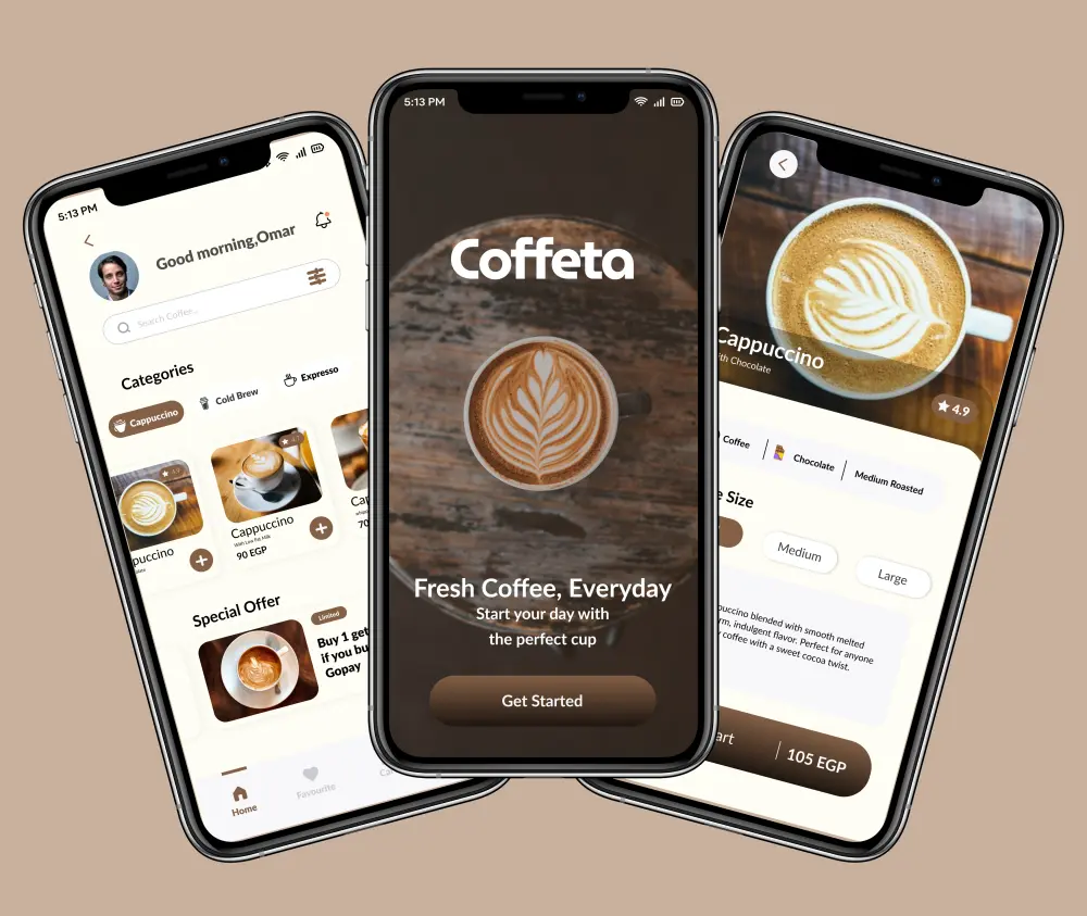 سأقوم بتصميم واجهة تطبيق هاتف احترافية بواسطة فيجما Figma