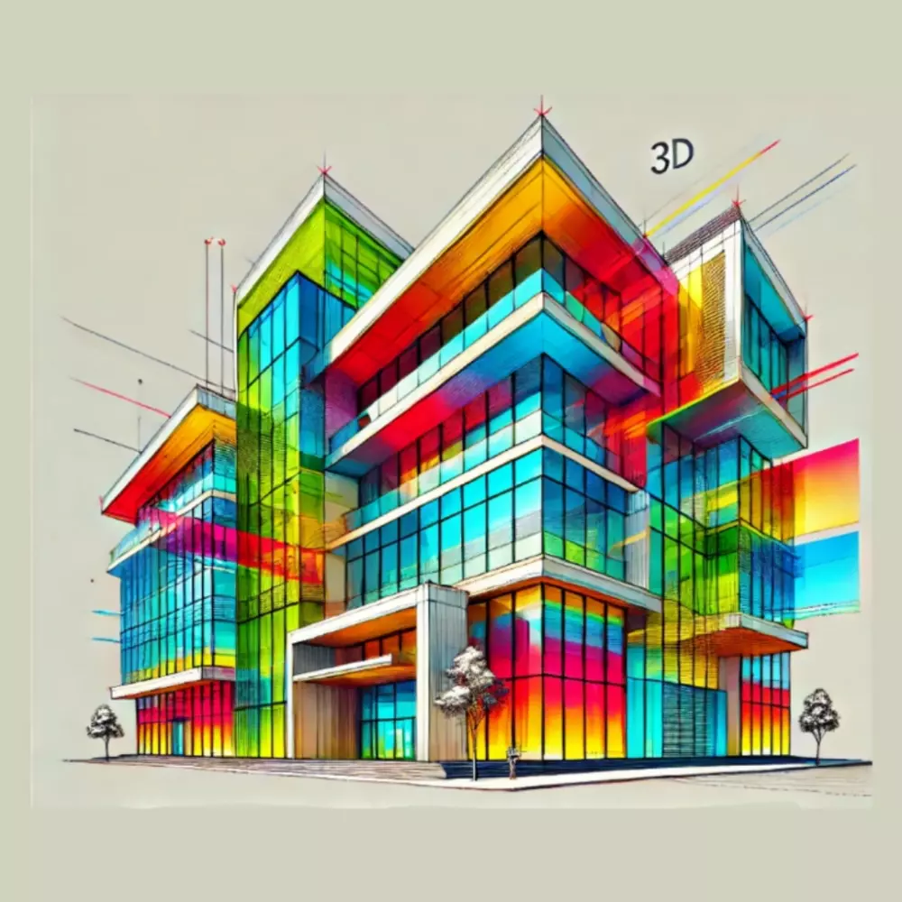 تصميم معماري احترافي للفيلات السكنيه