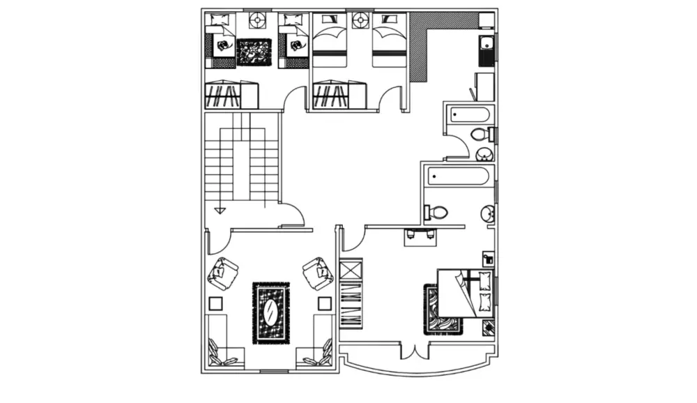 تصميم معماري احترافي للفيلات السكنيه