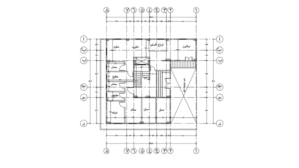 تصميم معماري احترافي للفيلات السكنيه