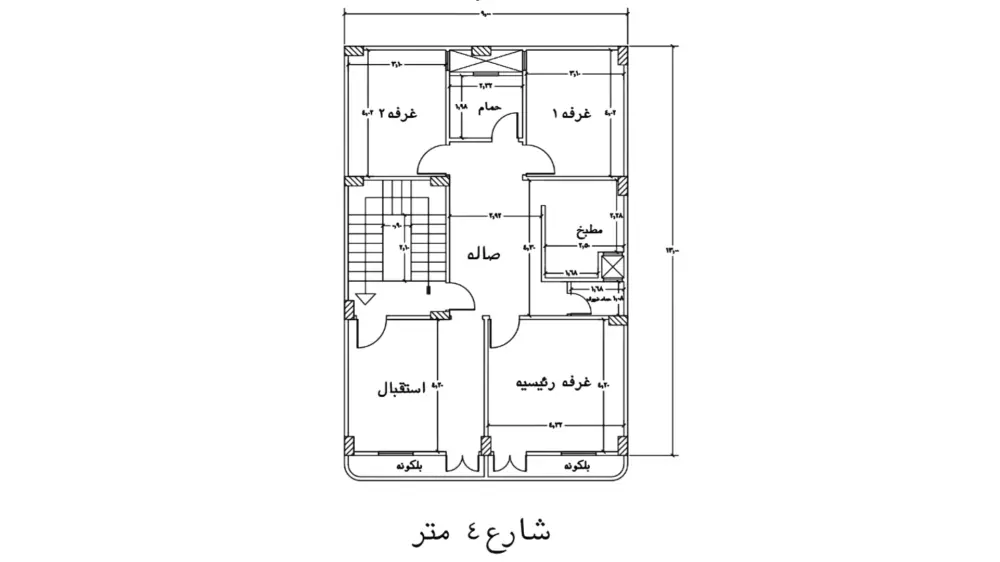 تصميم معماري احترافي للفيلات السكنيه