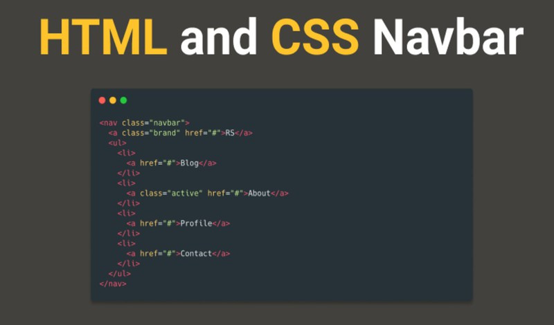 عمل nav bar احترافي باستخدام html&css متجاوب مع جميع الاجهزة