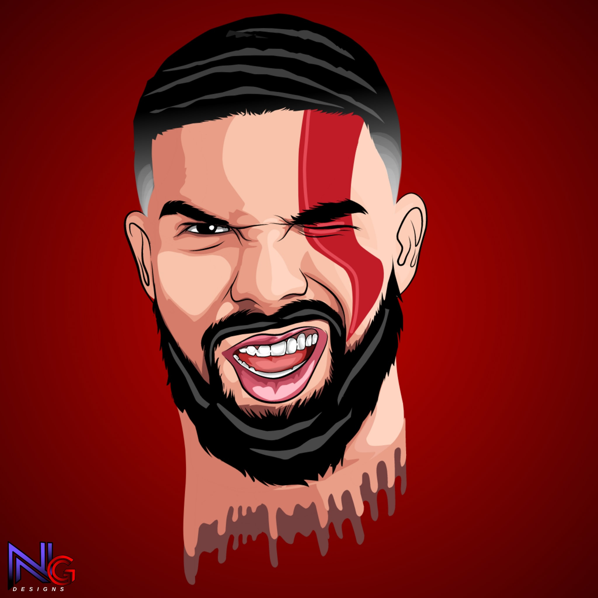 رسم كرتوني لصورتك vector art