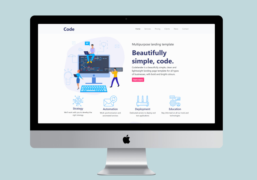 سوف أقوم بتحويل تصميم PSD الخاص بك إلى HTML5، css3، bootstrap