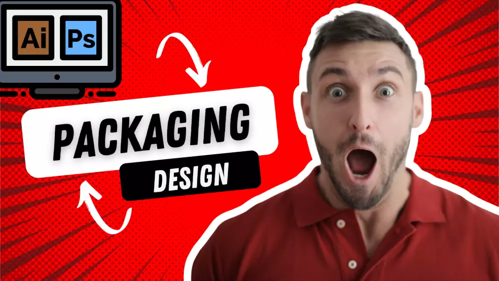 تصميمات المنتجات وأغلفة المنتجات الجذابة