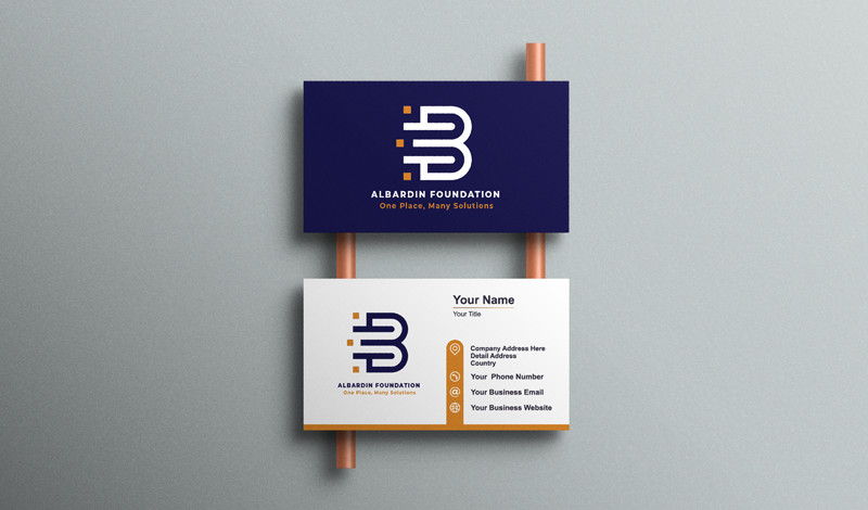 تصميم كارت شخصي احترافي (بطاقة أعمال )