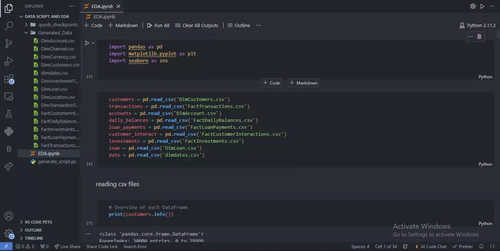 تحليل البيانات باستخدام Python EDA Visualization Panda