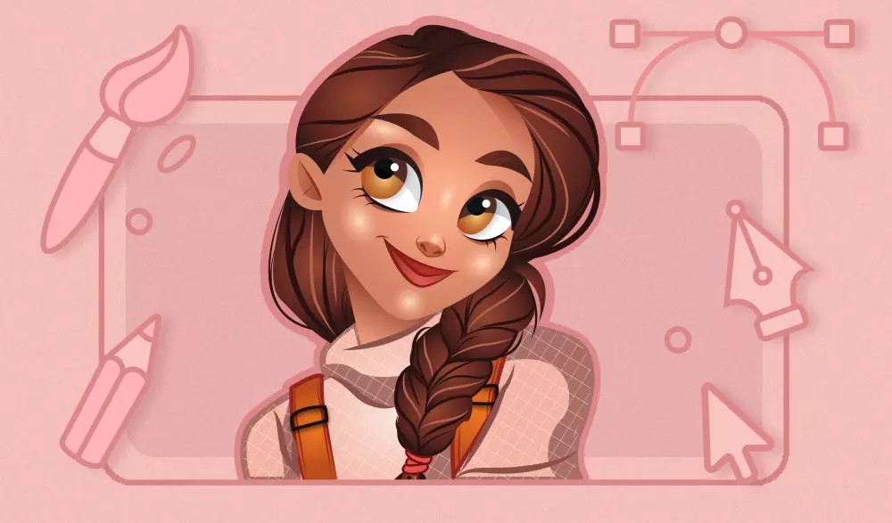 سأرسم لك شخصية كرتونية مميزة بأسلوبي الفني