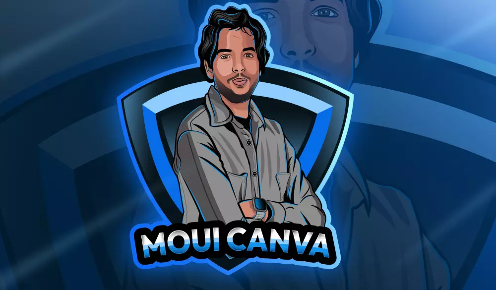 تصميم شعار رسومي (Mascot Logo) بأسلوب كرتوني احترافي