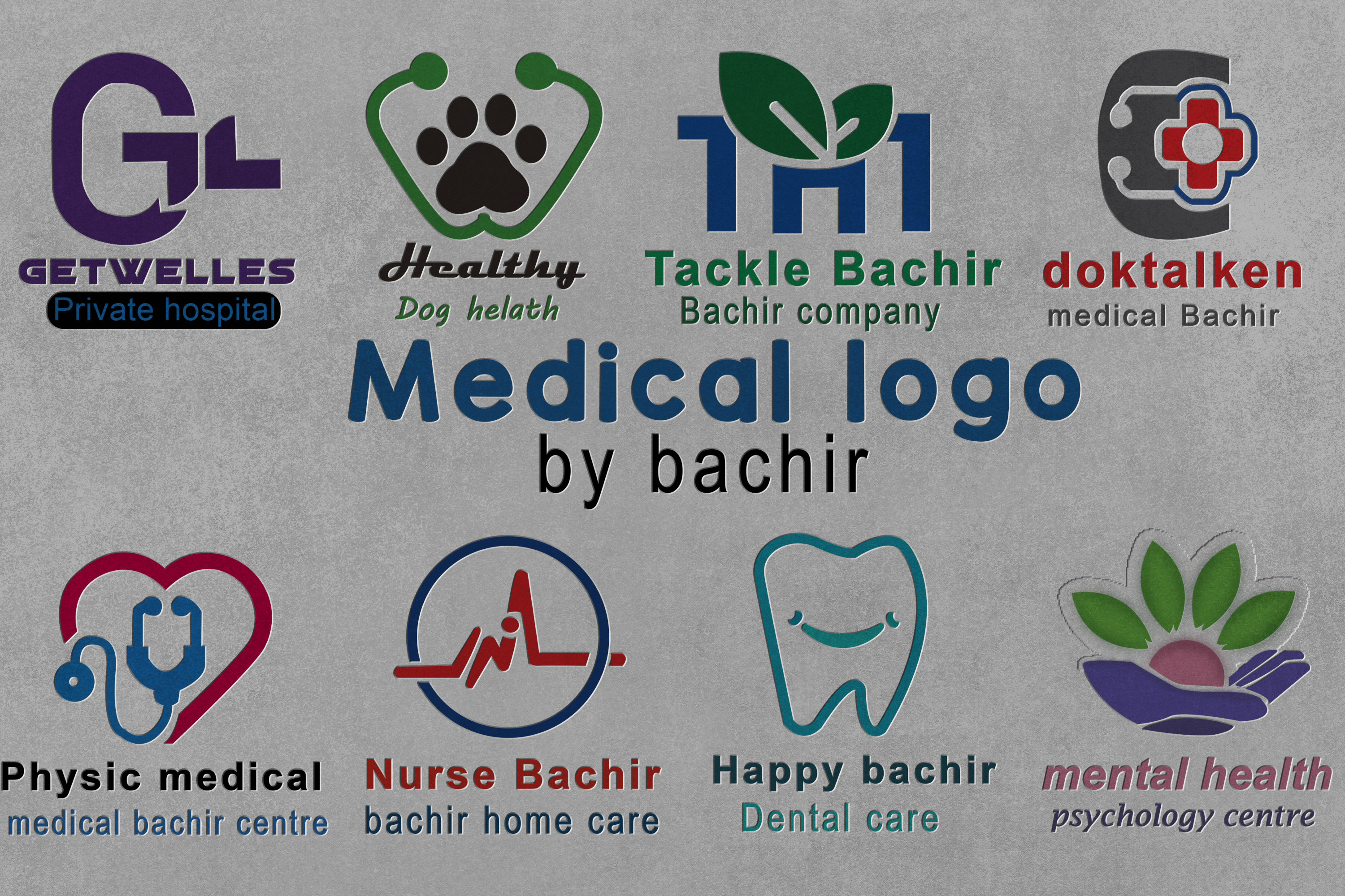 سأقوم بتصميم شعار إبداعي ومجموعة كاملة من العلامات التجارية لك