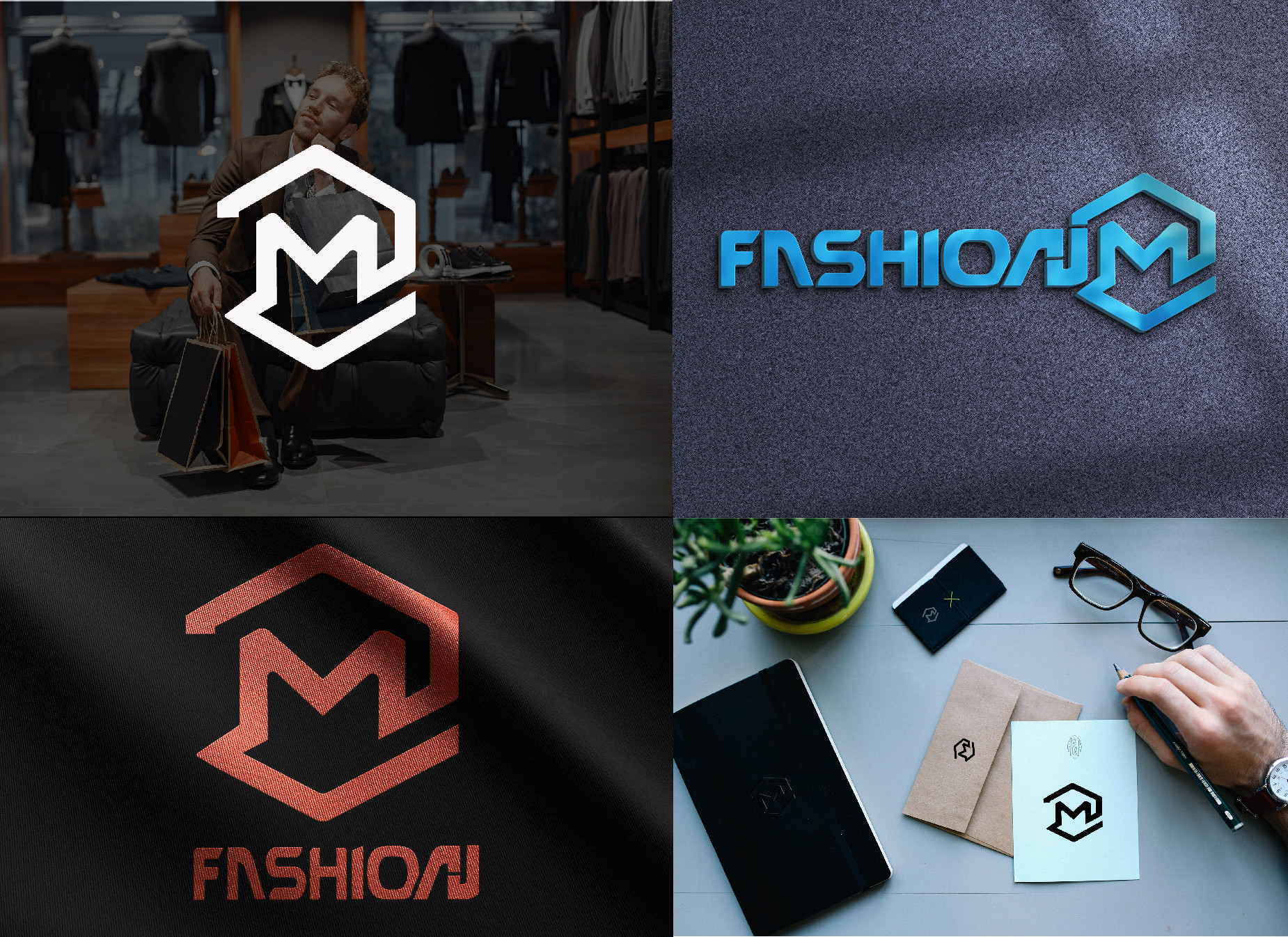 سأصمم شعار أزياء فاخر و رائع