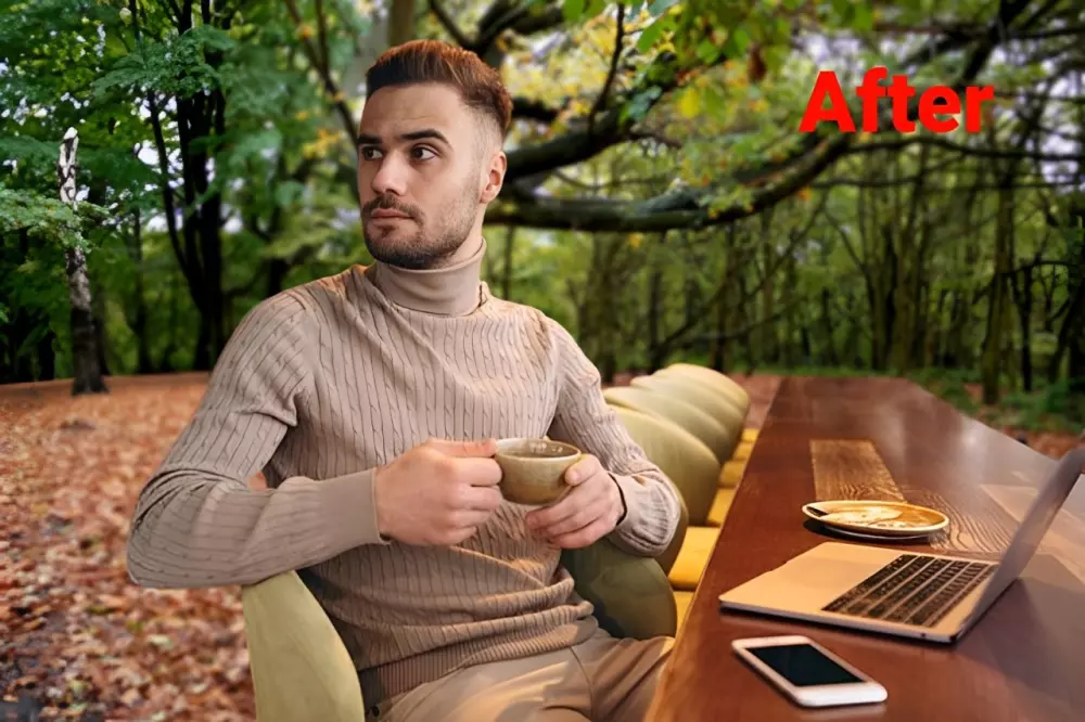 تعديل خلفية الصور الشخصية بأحترافية