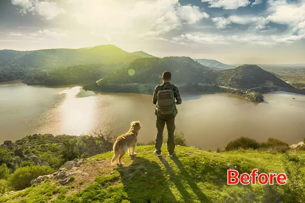 أزالة العناصر الغير مرغوب بها من الخلفية