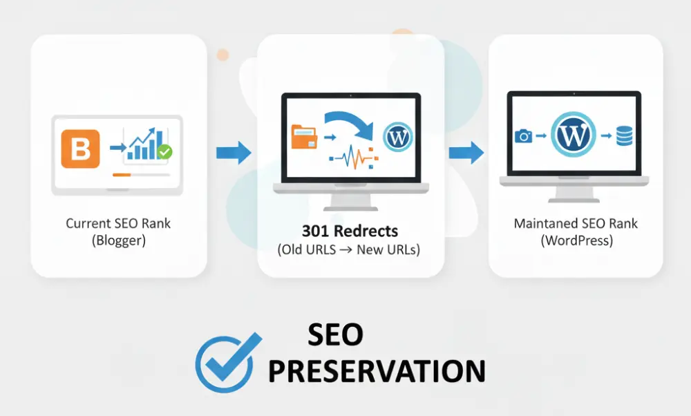 نقل موقعك من Blogger إلى WordPress مع الحفاظ على الأرشفة والمقالات