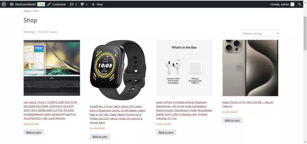 تصميم وتطوير مواقع wordpress