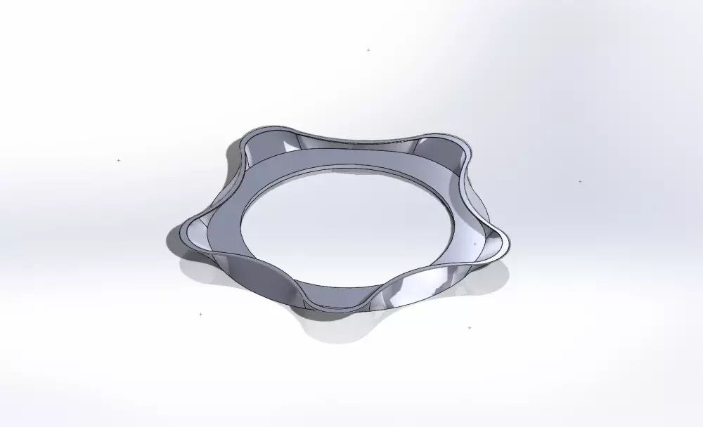 رسم صناعى على برنامج السوليد وركس