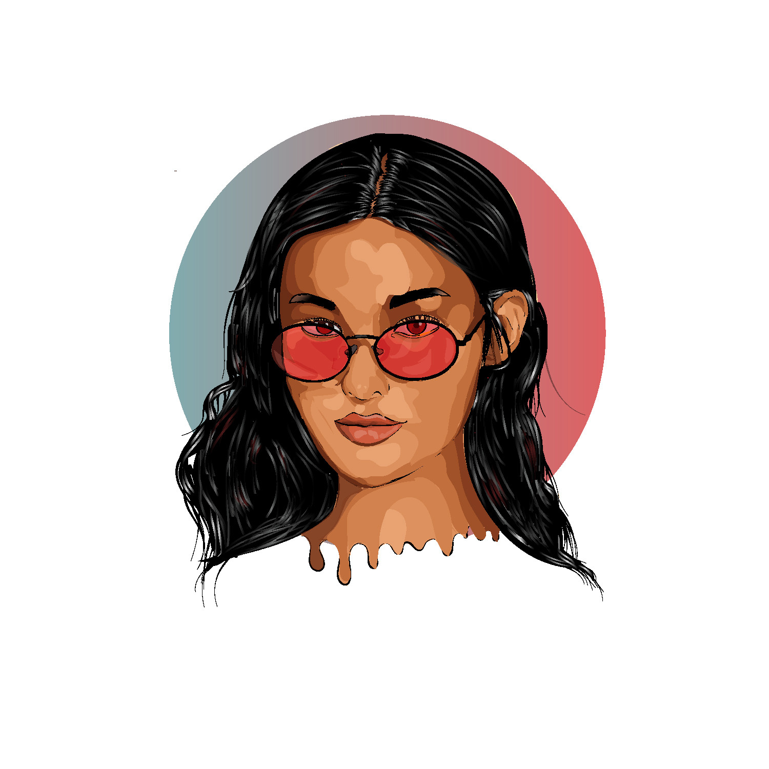 رسم الصور بشكل كرتوني  Vector Art