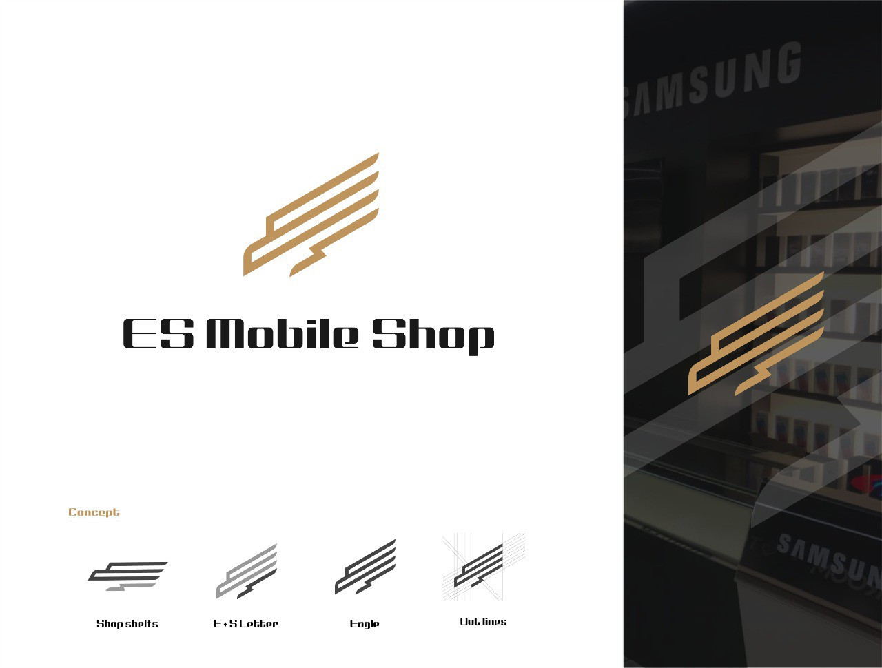 تنفيذ شعار احترافي Minimal Style