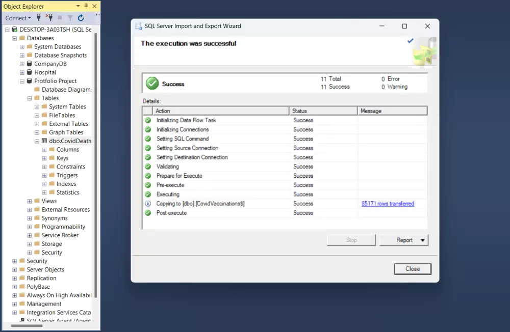 تحليل البيانات باستخدام SQL