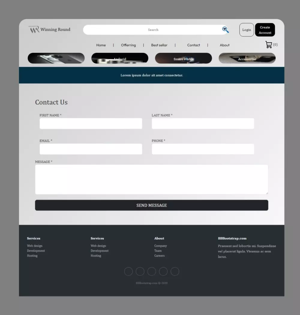 انشاء متجر الكترونى