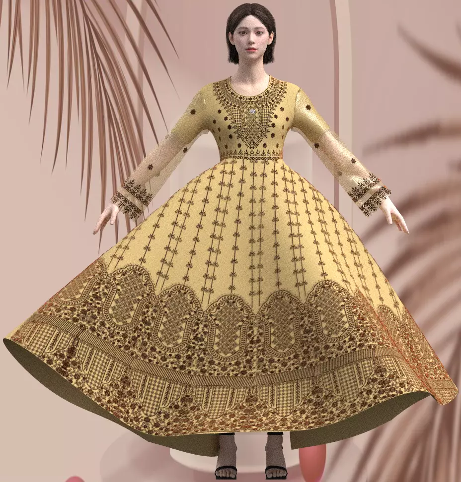 تصميم ازياء 3d علي برنامج clo3d