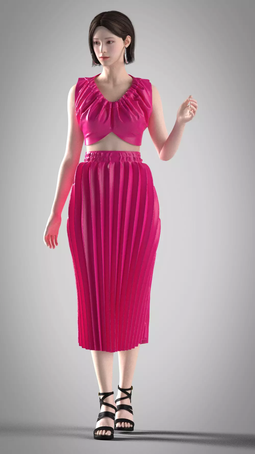 تصميم ازياء 3d علي برنامج clo3d