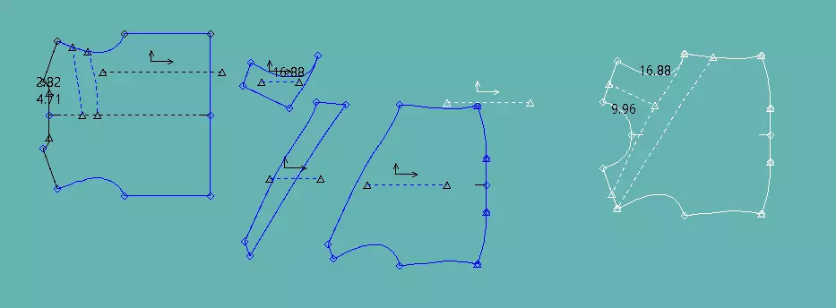 تصميم أنماط للنماذج للازياء(باترونات)