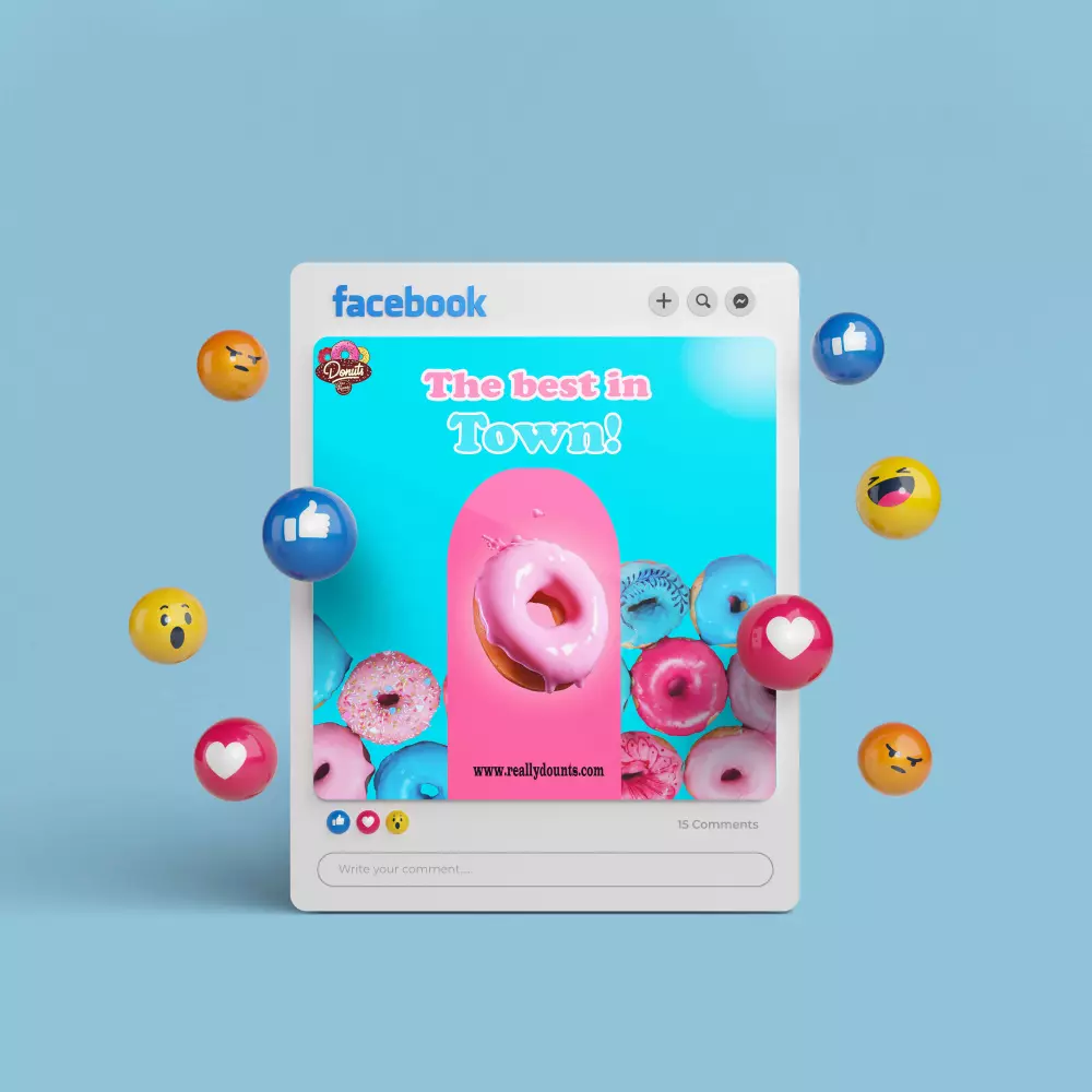 اقدم تصميم منشور  سوشيال ميديا فيس بوك بشكل ابداعي احترافي تريند مع وجود كلمة مناسبة للصورة