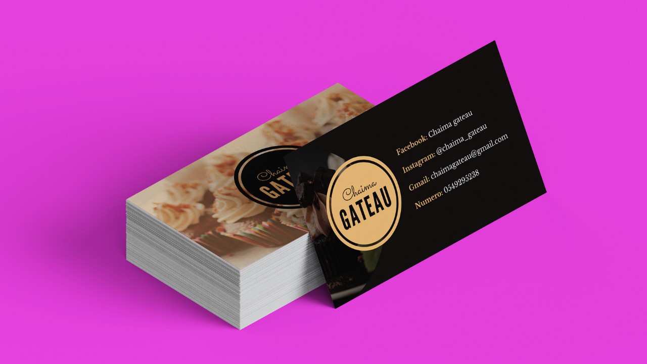 تصميم بطاقة اعمال - Business Card - احترافية بوجهين