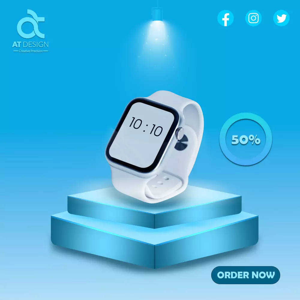 تصميم بوست سوشيال ميديا احترافي ومميز