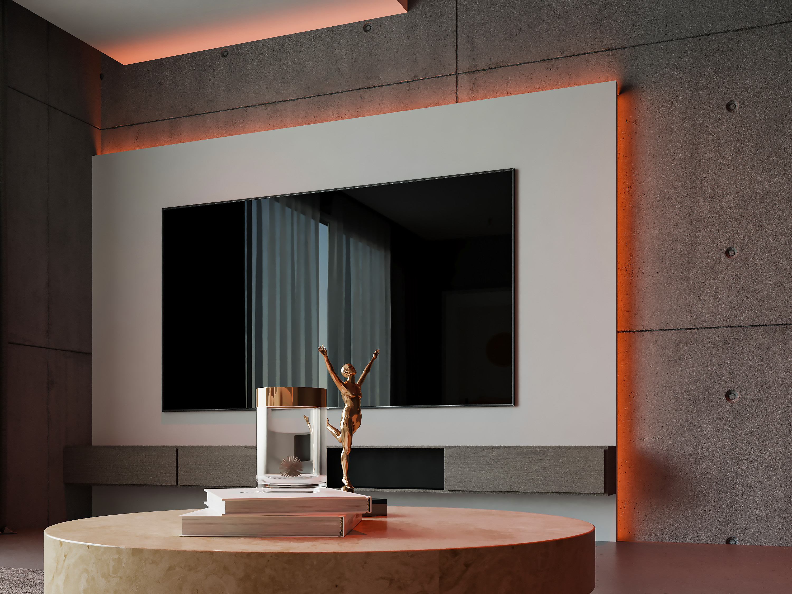 تصميم فراغين علي اي طراز مطلوب مساحة ٤٠ متر الي ٨٠ متر