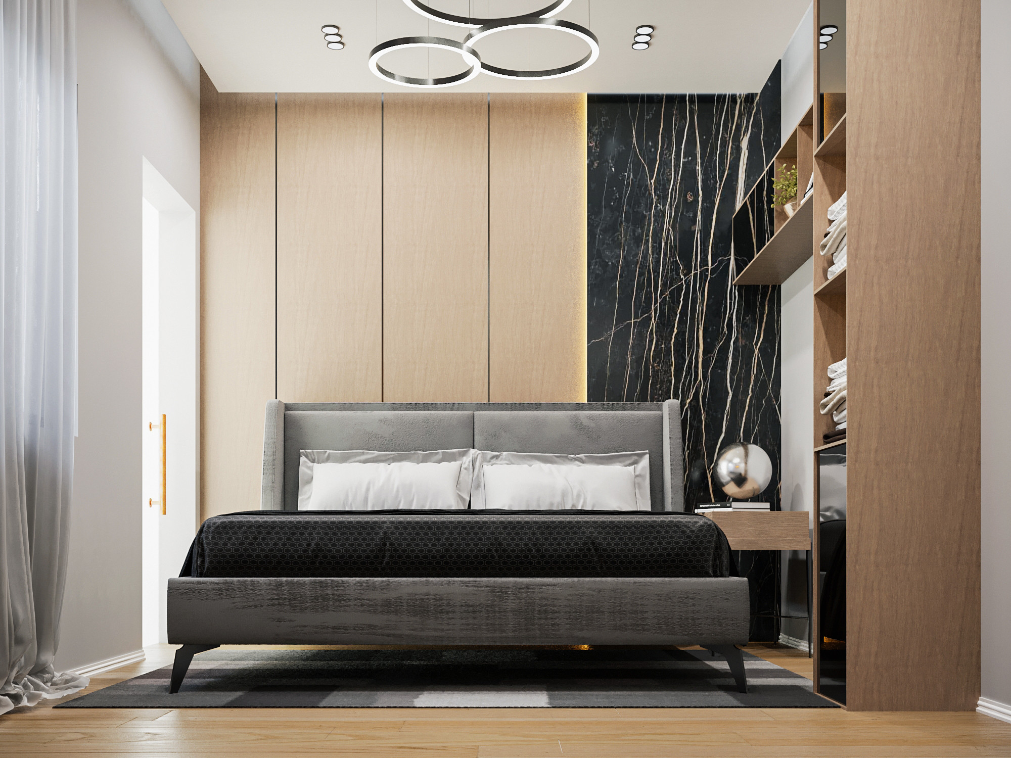 تصميم شقة علي اي طراز مطلوب مساحه ١٠٠متر الي ١٥٠ متر