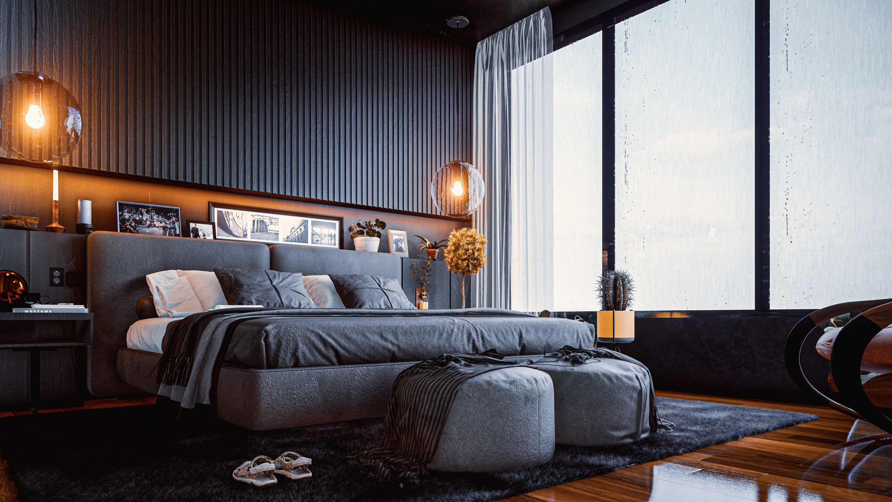 تصميم فلة دورين مساحة ١٥٠ متر الي ٣٠٠ متر