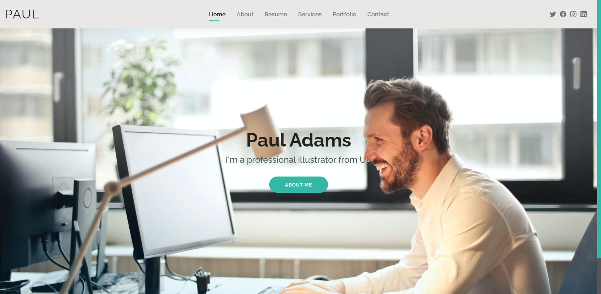 سأقوم بانشاء موقعك شخصي يضم أعمالك