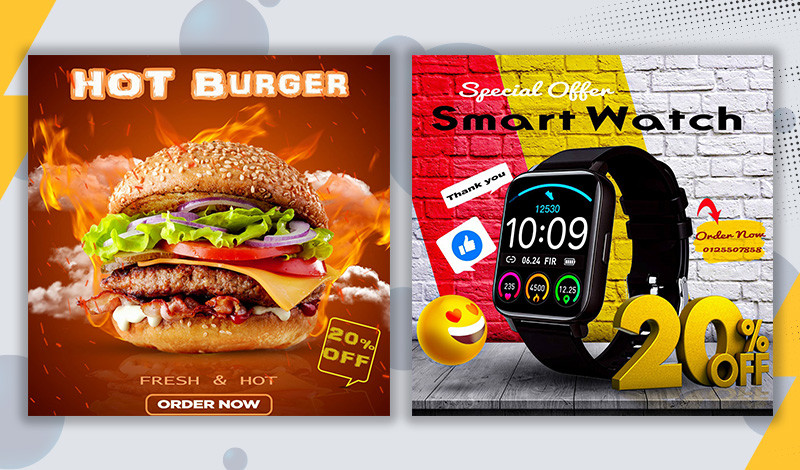 تصميم  سوشيال ميديا احترافي لمضاعفة ارباحك فقط 5$