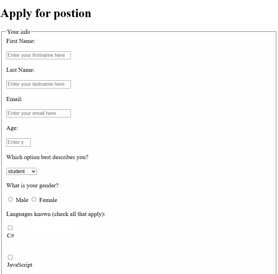 برمجة أكواد HTML, CSS frontend