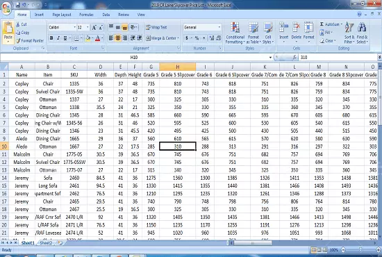 ادخال البيانات وتنسيقها علي برنامج اكسل - Excel Data Entry