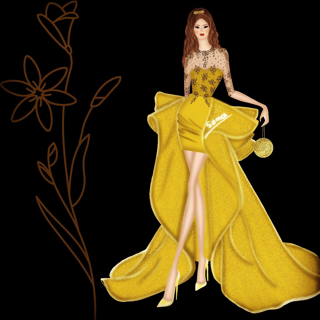 تصميم ورسم أزياء