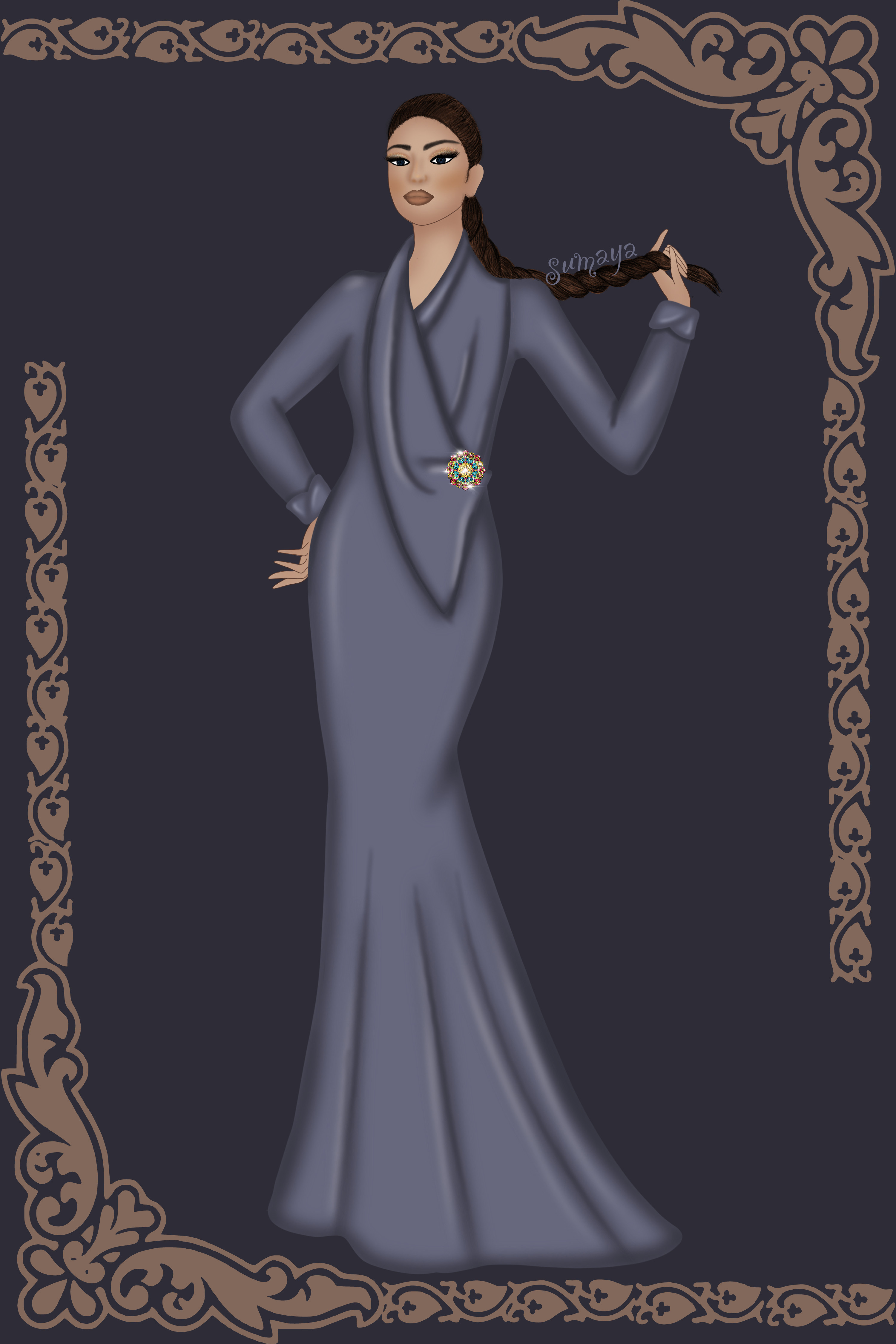 تصميم ورسم أزياء