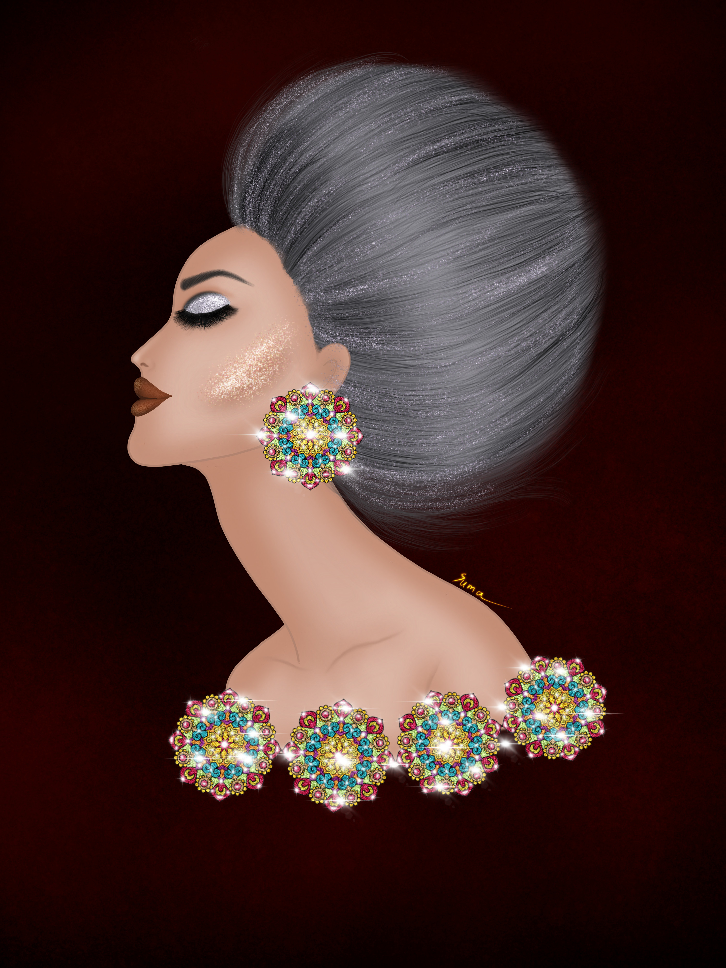 تصميم ورسم أزياء