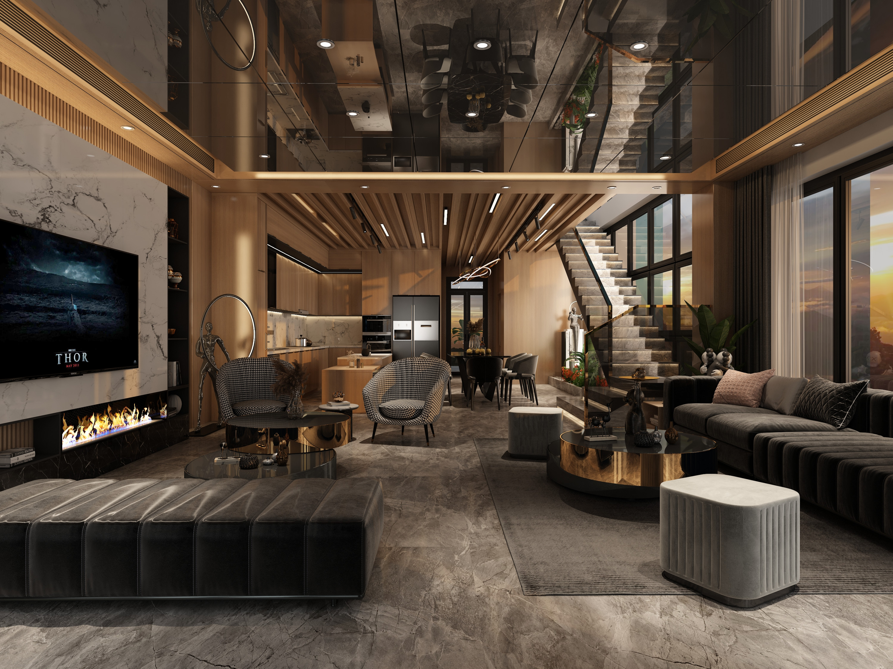 تصميم ديكور لمكانك 3D  ( 5 دولار لكل 5 متر )