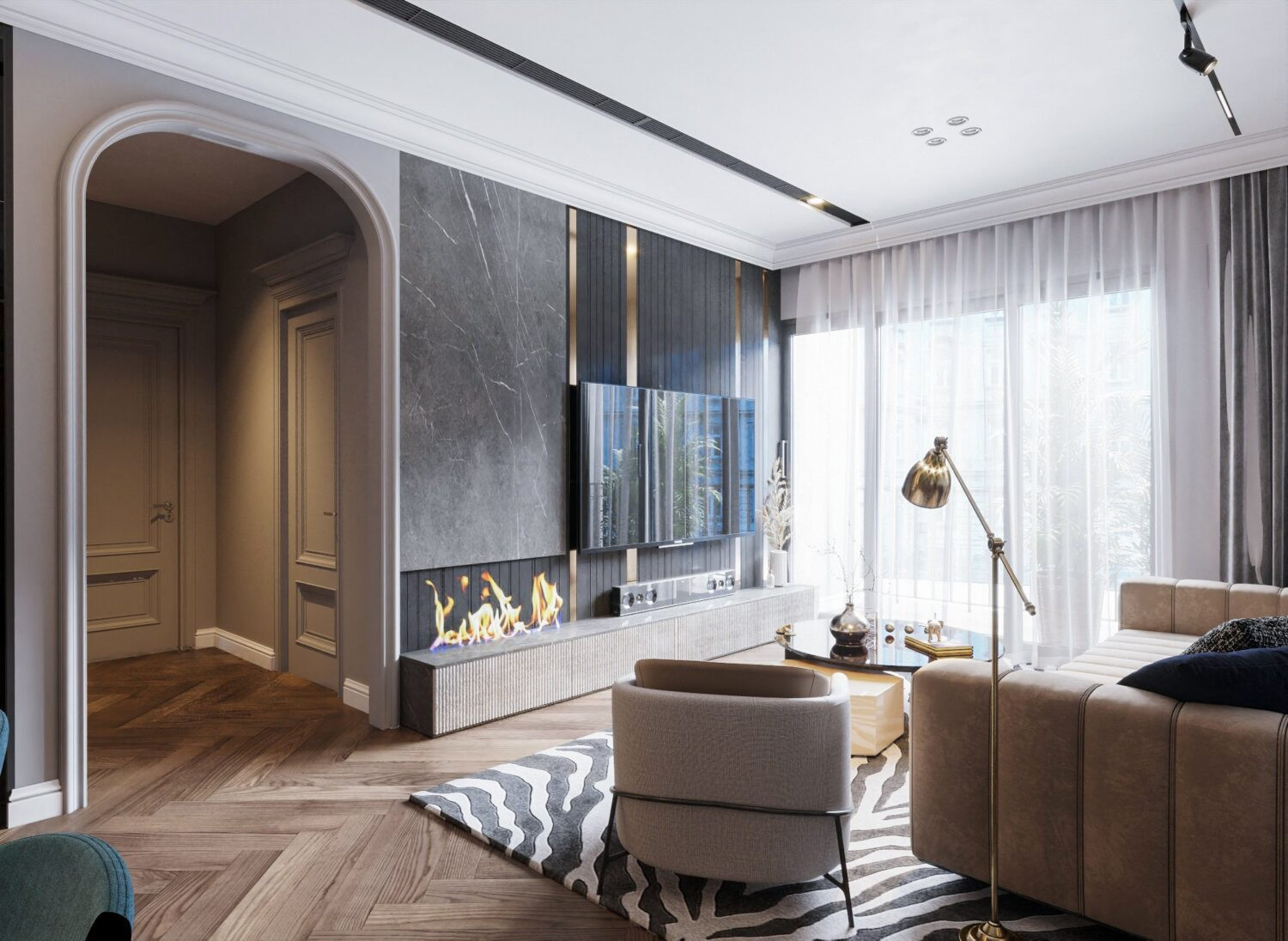 تصميم ديكور لمكانك 3D  ( 5 دولار لكل 5 متر )