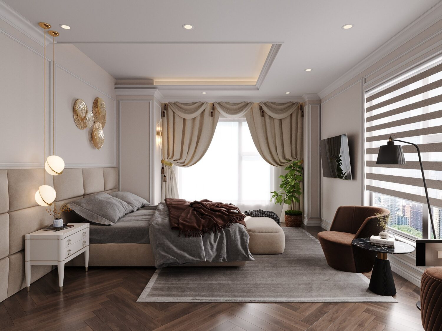 تصميم ديكور لمكانك 3D  ( 5 دولار لكل 5 متر )