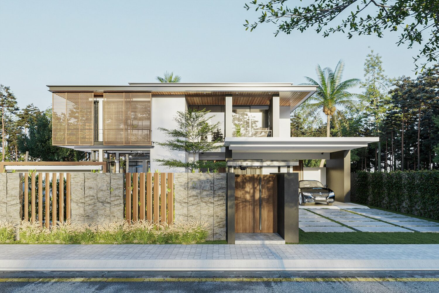 exterior design تصميم خارجى ( 5 دولار \ 5 متر )