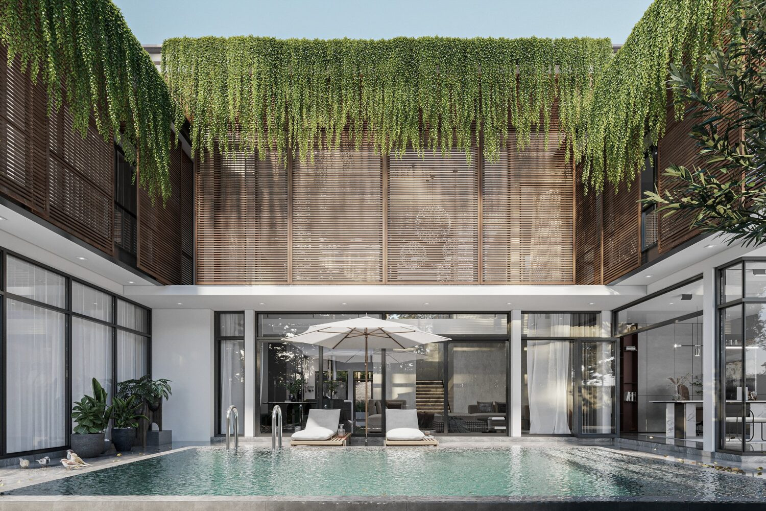 exterior design تصميم خارجى ( 5 دولار \ 5 متر )