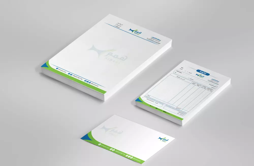 تصميم هوية بصرية احترافية