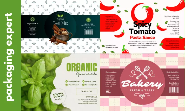 تغليف المنتجات Packaging design diecut